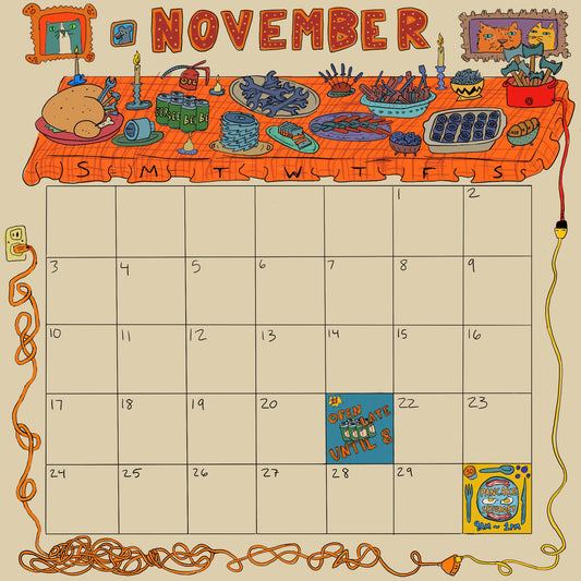 November Epstein’s Calendar