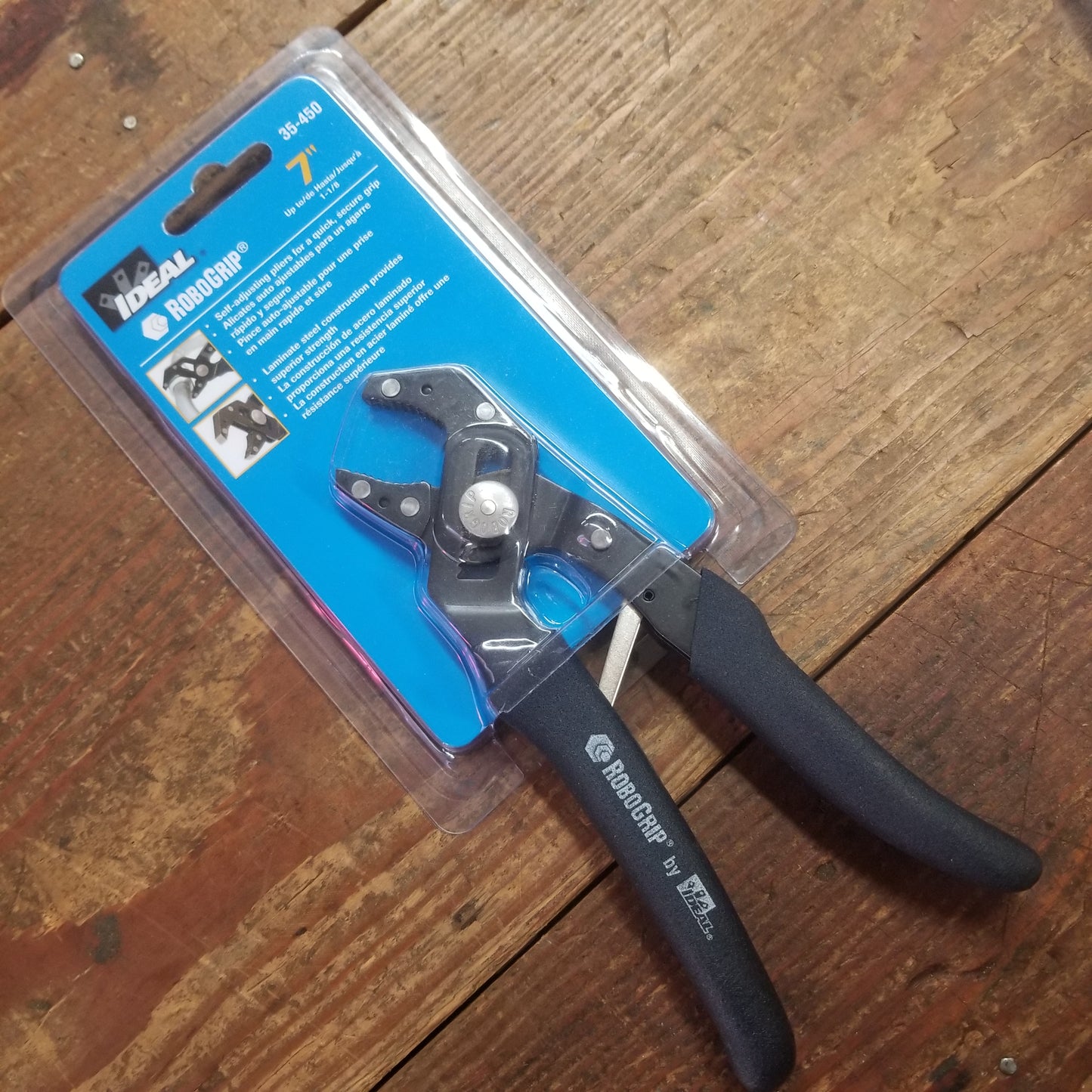 7" Curved Robogrip Pliers (35-450)