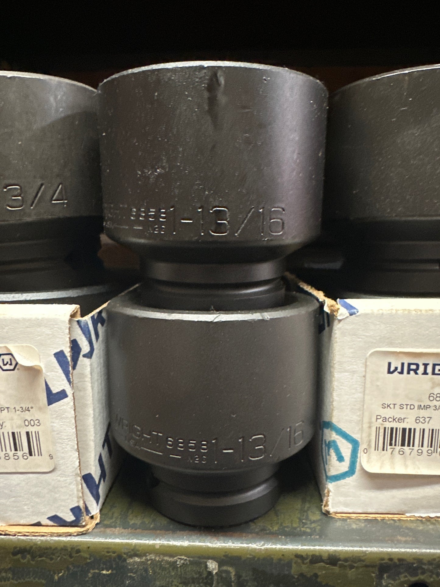 3/4" Dr. Wright 1-13/16" - 6 Pt. Standard Impact Socket (6858WR)