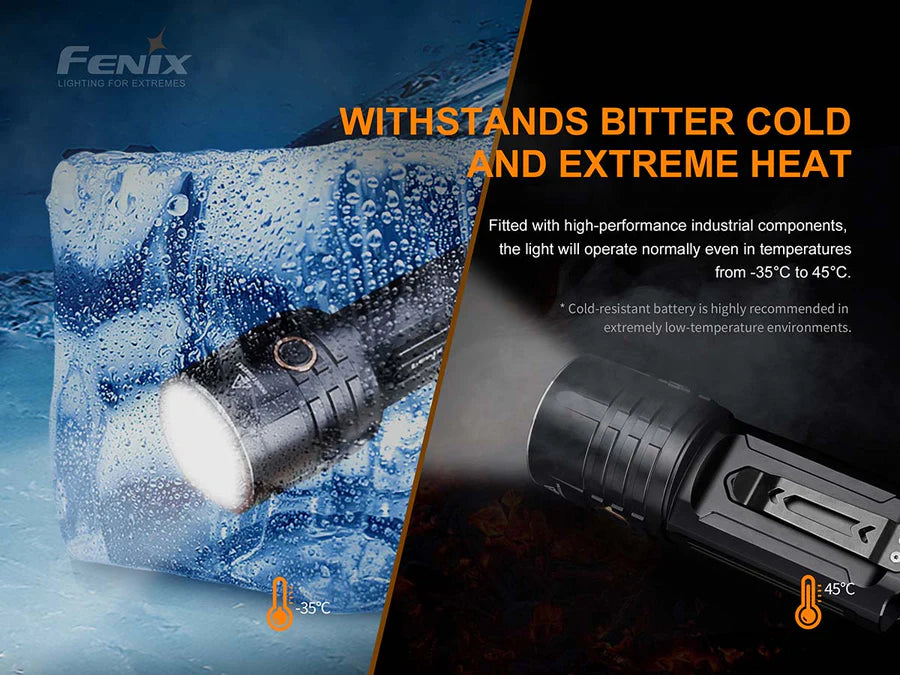 Fenix 10000 Lumens Rechargeable Flashlight (LR35R)