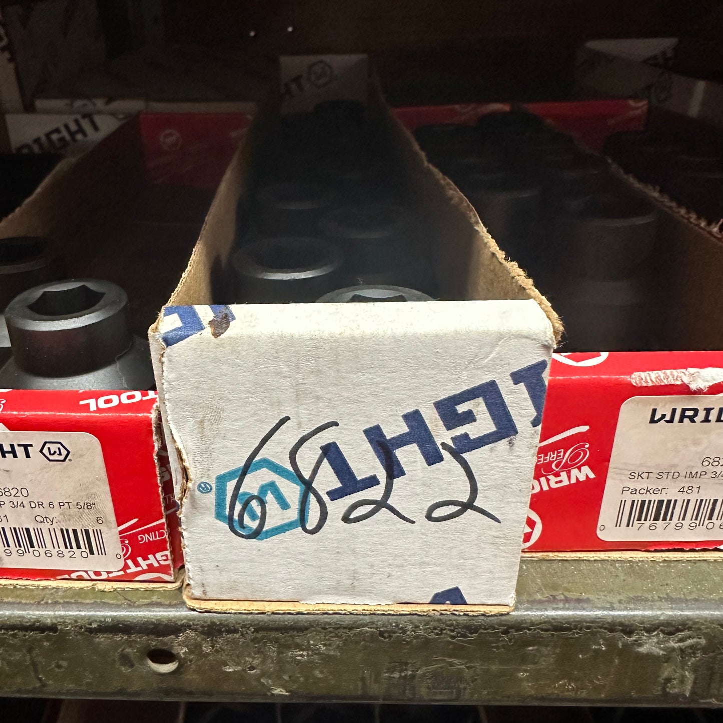 3/4" Dr. Wright 11/16" - 6 Pt. Standard Impact Socket (6822WR)