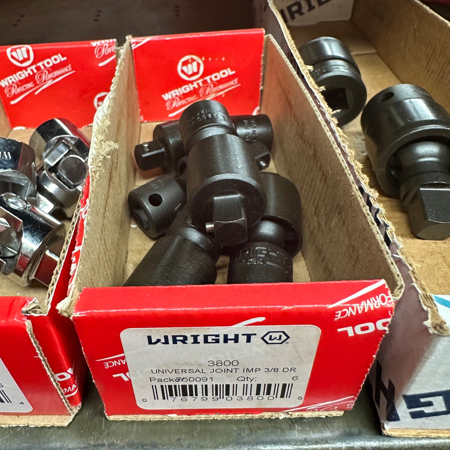 3/8" Dr. Wright Pin Lock Impact Universal Joint #3800 (3800WR)