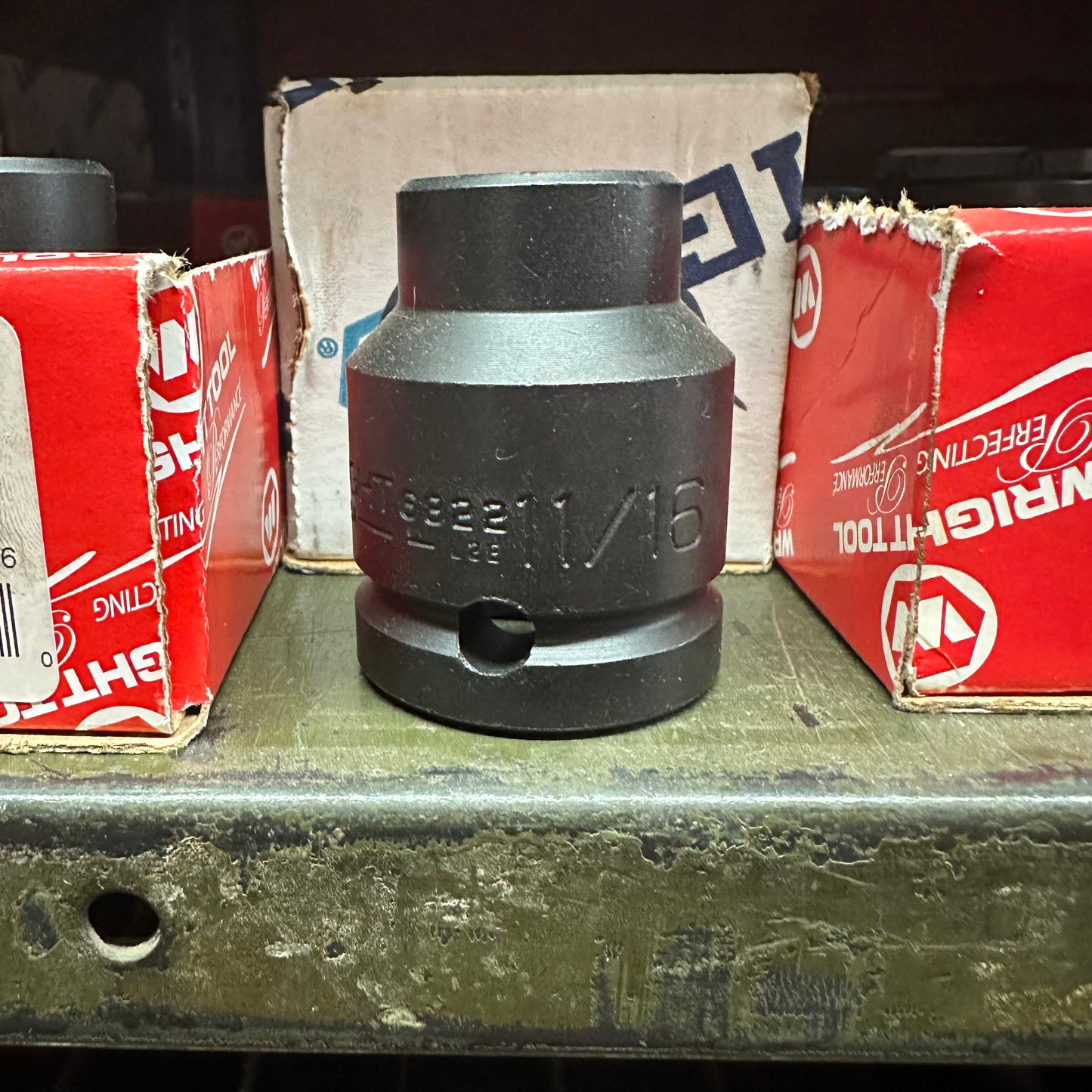 3/4" Dr. Wright 11/16" - 6 Pt. Standard Impact Socket (6822WR)