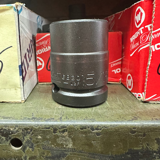 3/4" Dr. Wright 15/16"  - 6 Pt. Standard Impact Socket (6830WR)