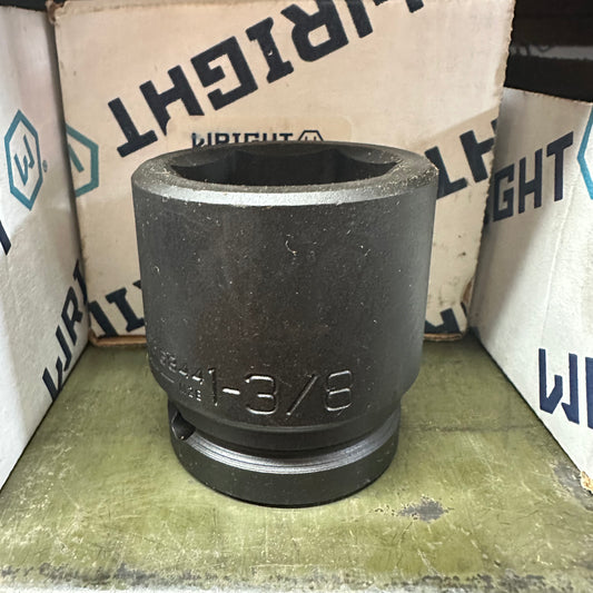 Wright 1-3/8" 6 Point Standard Impact 3/4" Dr. Socket #6844 (6844WR)