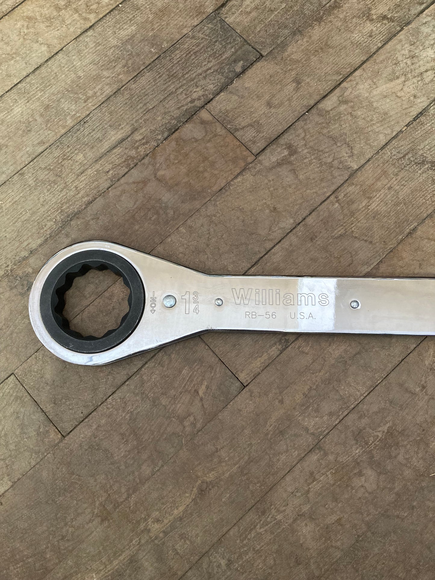 Williams Ratchet Box Wrench 1-3/4" (RB-56)