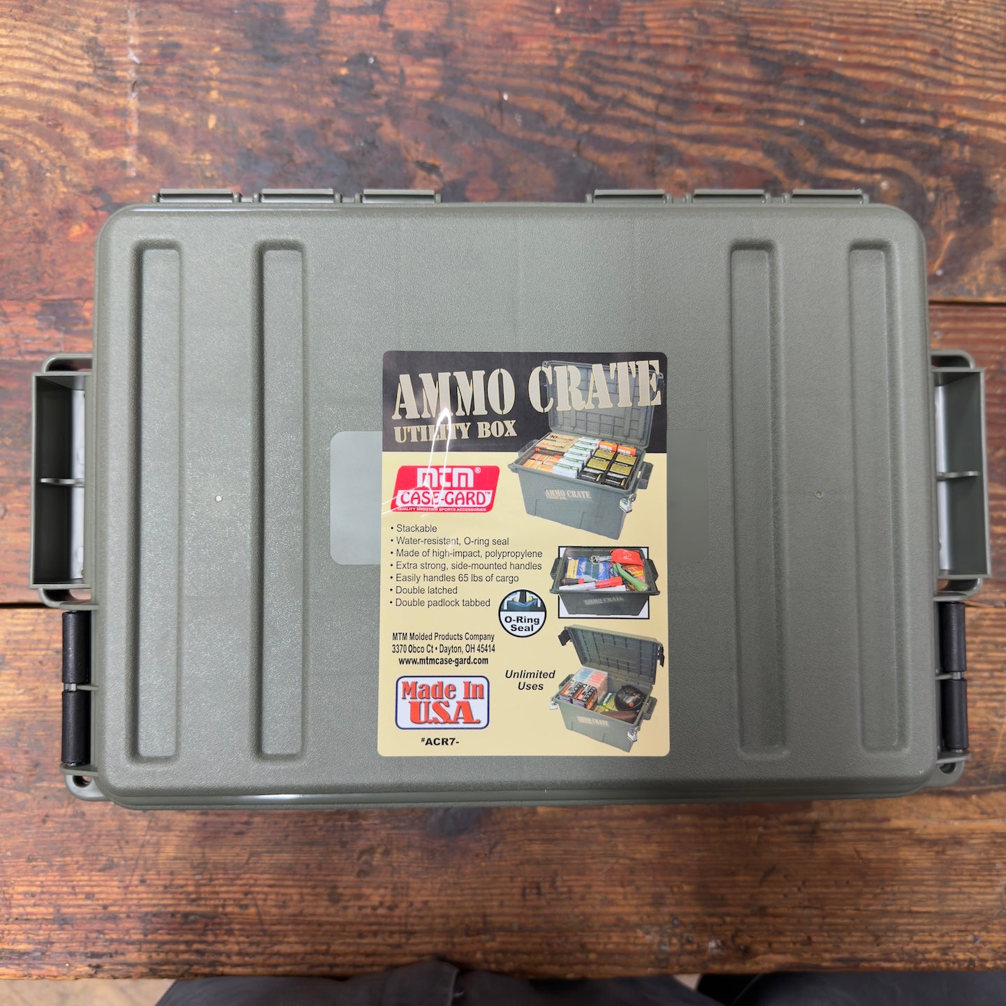 MTM Ammo Crate Utility Box – 890 (ACR7-18)