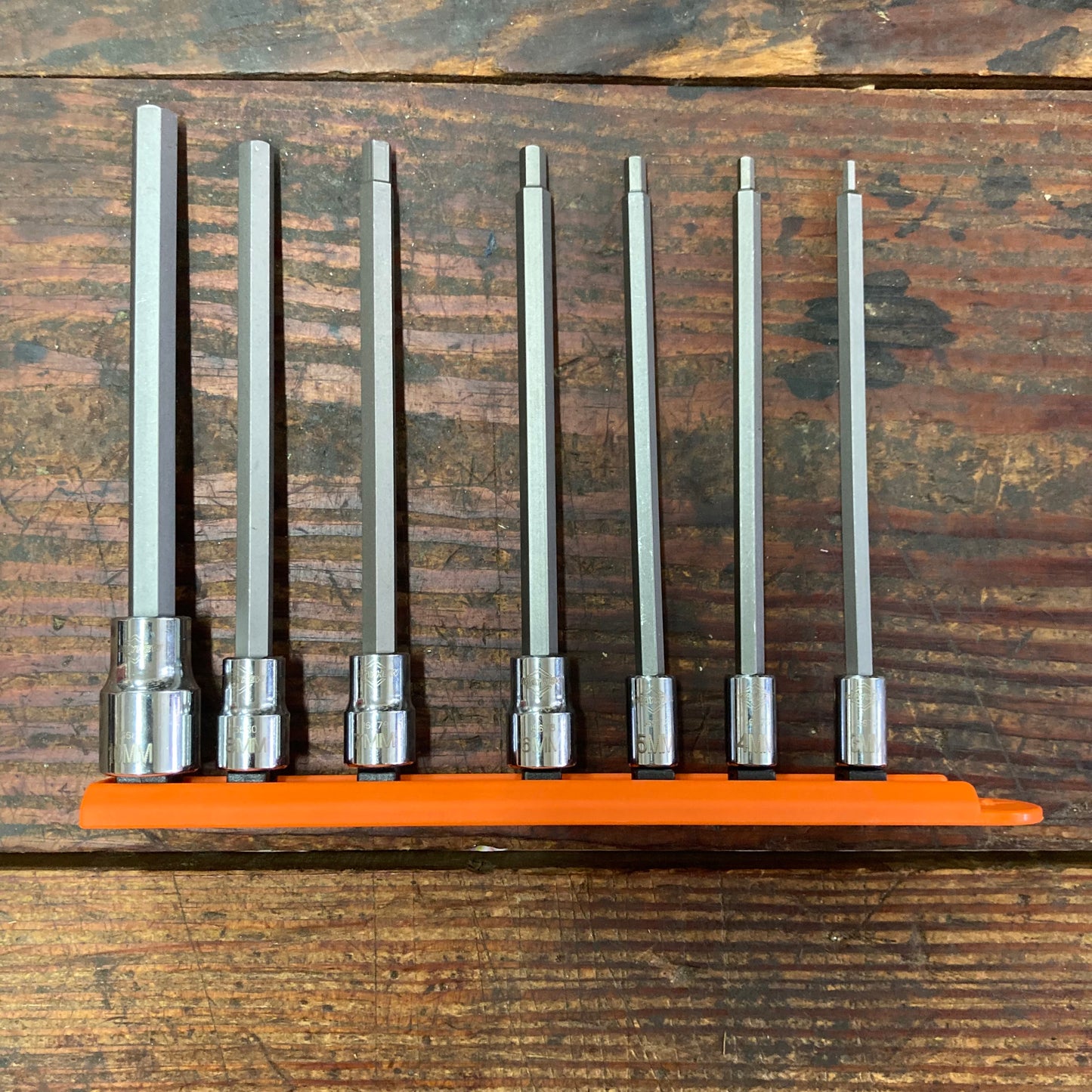 Mayhew 7pc Metric Long Hexbit Set (16044)