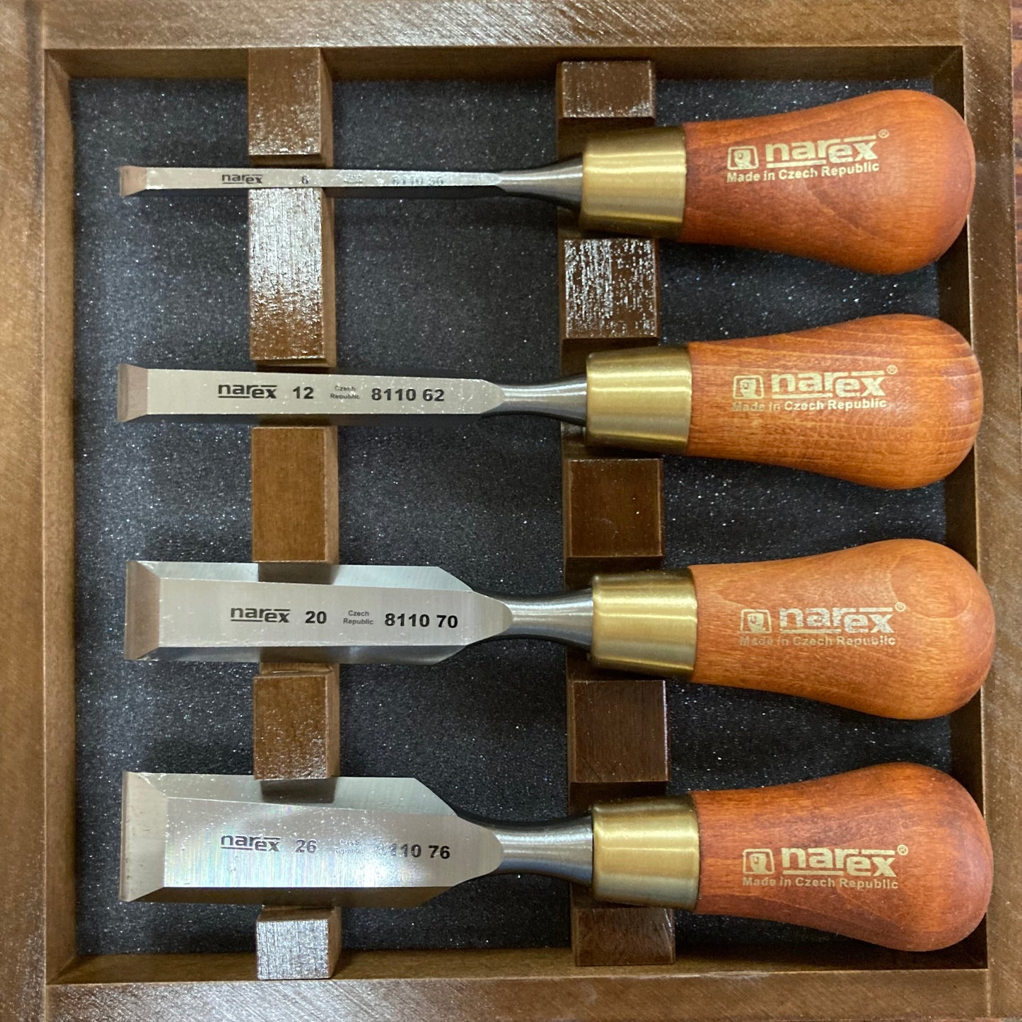 Narex Butt Chisels Individuals and 4 Piece Set (853750)