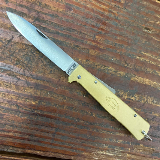 Otter Knives Brass Mercator (L154B)