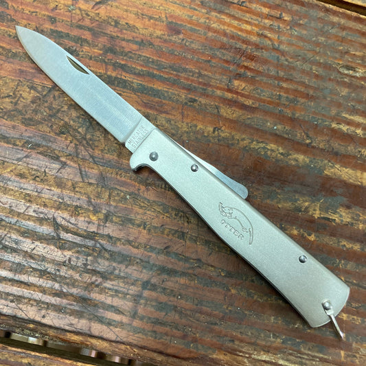 Otter Knives Stainless Mercator w/ Pocket Clip (OTT10836R)