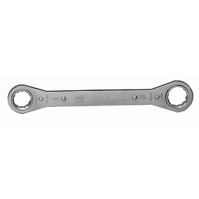 1/4" x 5/16" Nom. Size Ratcheting Box Wrench 12 Pt. Offset Rev. (9424WR)