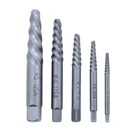 Mayhew 5pc Spiral Screw Extractor Kit (65085)