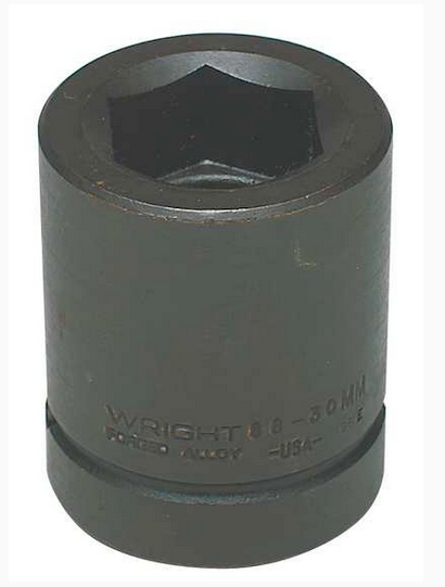 28mm 3/4" Dr. 6 Pt. Std. Metric Impact Socket (68-28MMWR)