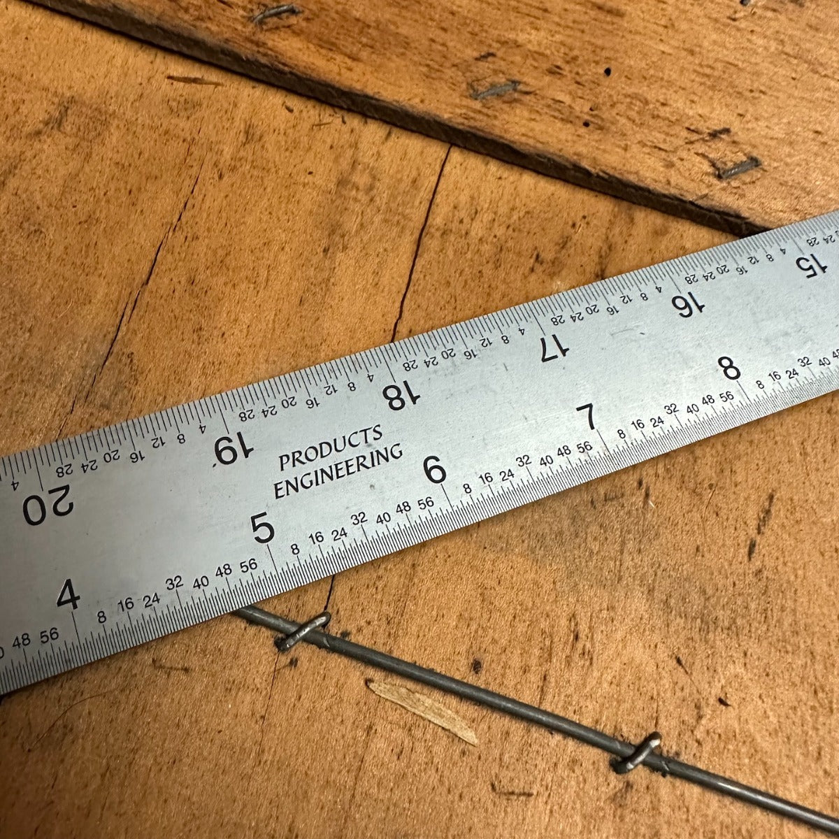 24 Products Engineering 4r Rigid Tempered Ruler 8ths 16ths 32nds 64th