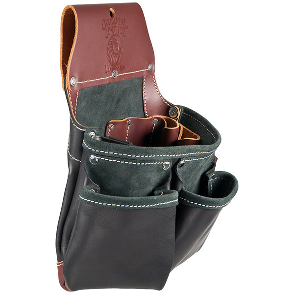 Occidental green leather tool bags sale