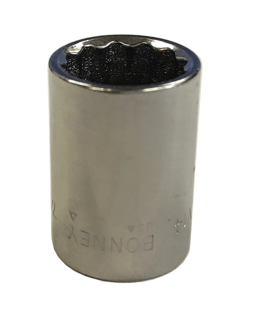 11/32" - 12 Pt Bonney Socket 1/4 Drive (V11)