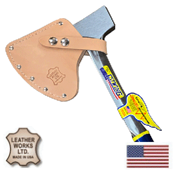 No. 5 US Made Top Grain Leather Axe Sheath (Fits 26 Estwing Camper's Axe  E45A) – Harry J. Epstein Co.