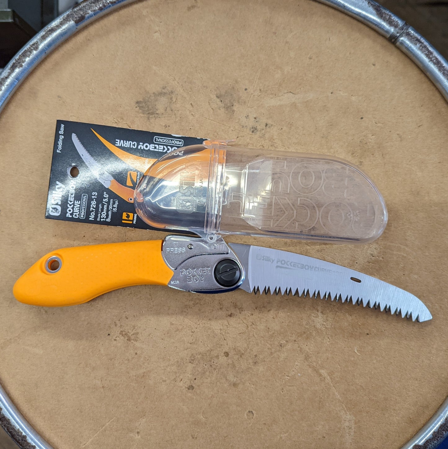 Silky PocketBoy Hand-Held Saw w/ Curved Blade (726-13)