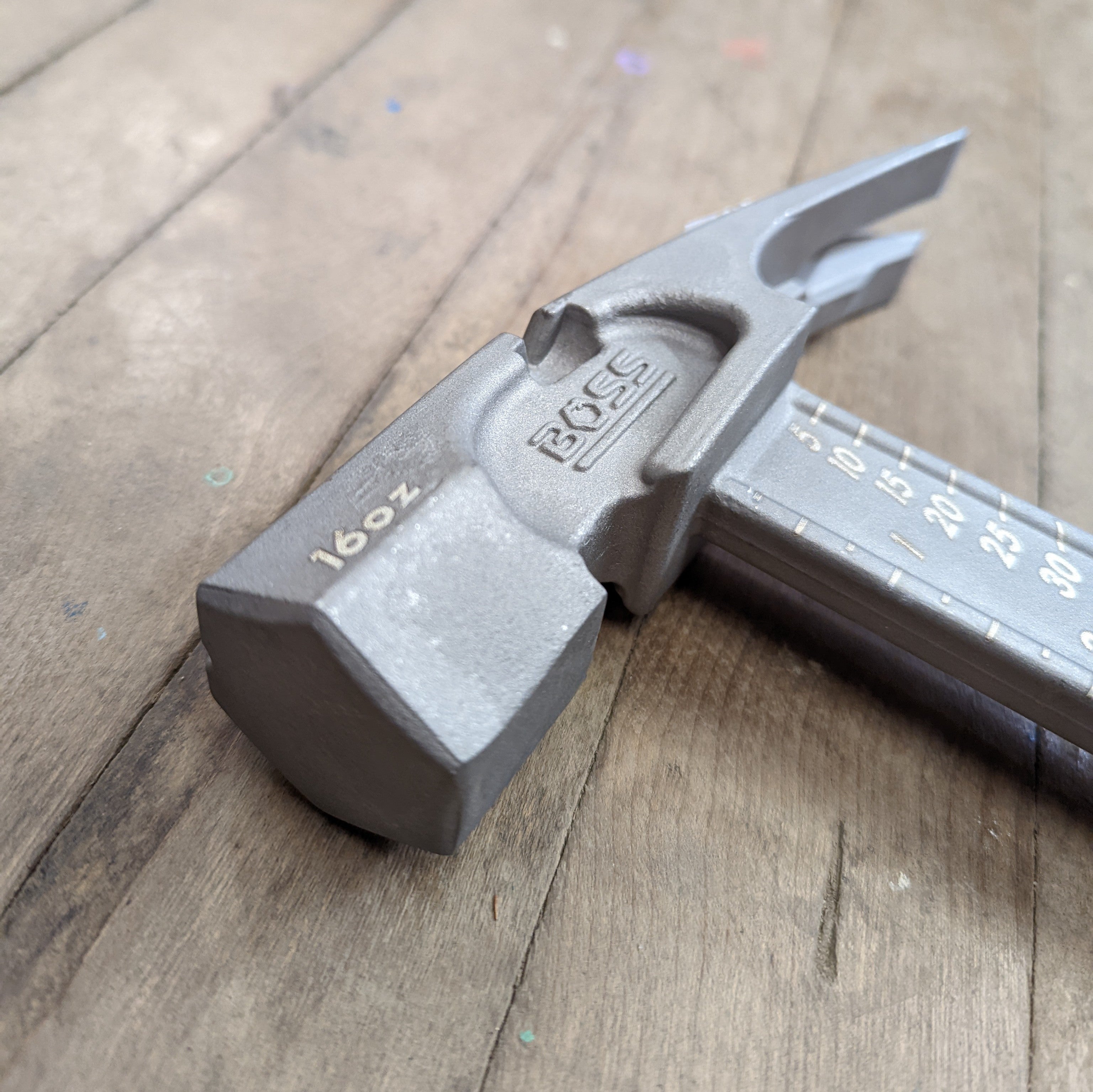 Boss 16oz Pro Series Titanium Hammer - Smooth Faced (BH16TIS