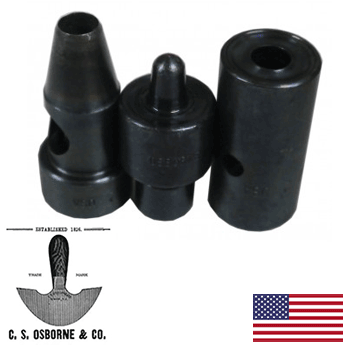 C.S. Osborne Grommet Die & Cutter #4 (WDIGRC4)