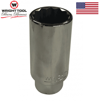 1/2" Dr. Wright 1-1/4" - 12 Point Deep Socket #4640 (4640WR)