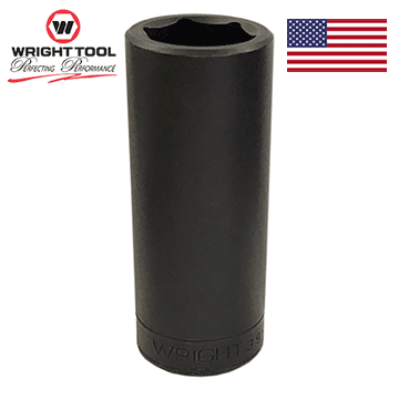 3/8" Dr. Wright 1/2" 6 Point Deep Impact Socket #3916 (3916WR)