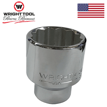 Wright 29MM 1/2 Drive 12 Point Metric Socket #41-29MM (41-29MMWR)