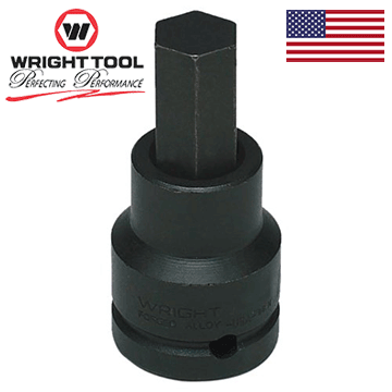 3/4" Dr. Wright 3/4" - Impact Hex Type Socket W/ Bit (6224WR)